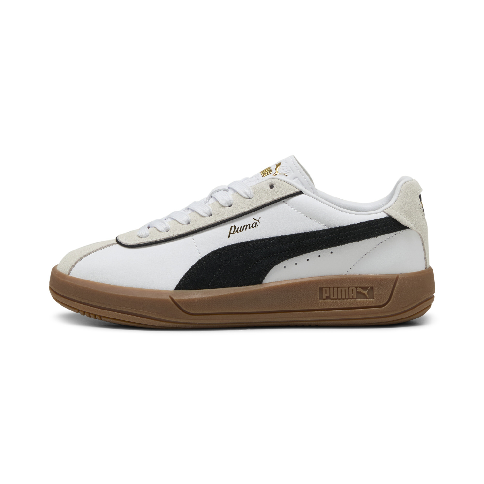 Puma Club Klassika Sneakers Damen Schuhe | White/Black/Warm White | Größe: 37.5