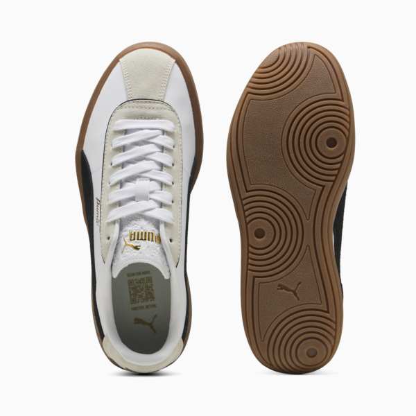PUMA Club Klassika Sneakers Women, PUMA White-PUMA Black-Warm White, large-ZAF