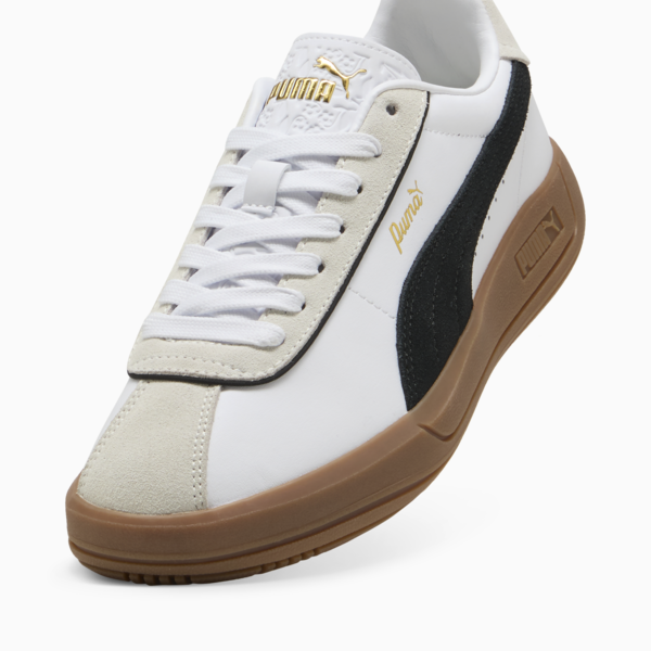 Zapatillas PUMA Club Klassika para mujer, PUMA White-PUMA Black-Warm White, large-ARG
