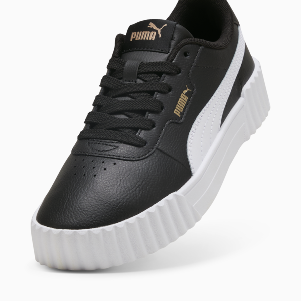 Carina 3.0 Sneakers Women, PUMA Black-PUMA White-PUMA Gold, large-ZAF