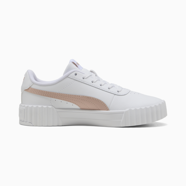 Carina 3.0 Sneakers Women, PUMA White-Rose Quartz-PUMA Gold, large-MEX