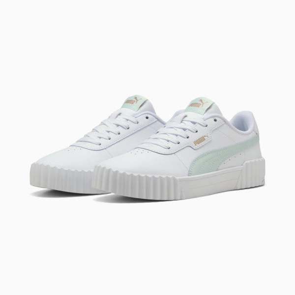 Tenis Mujer Carina Street Lux, PUMA White-Peaceful Blue-PUMA Gold, large-MEX