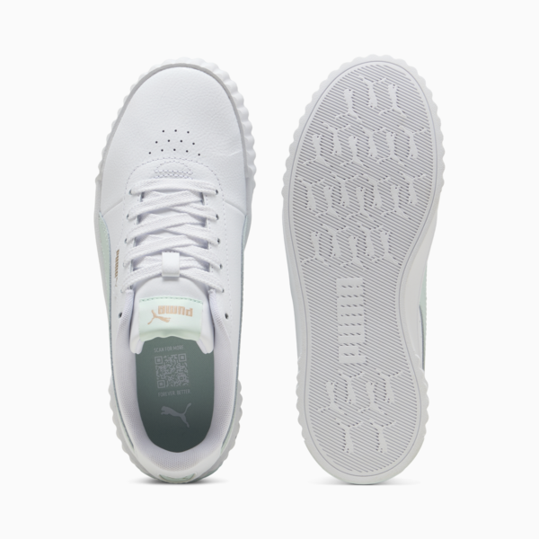 Tenis Mujer Carina Street Lux, PUMA White-Peaceful Blue-PUMA Gold, large-MEX