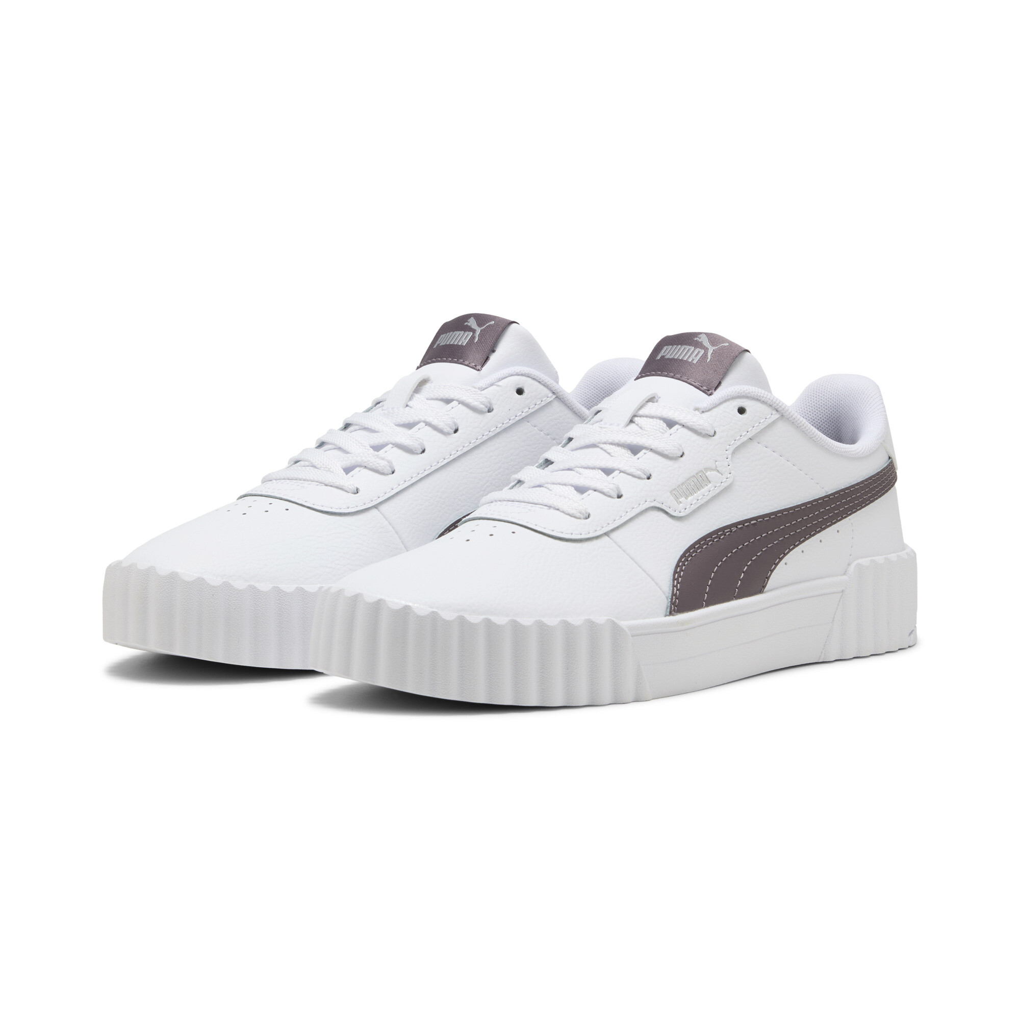 PUMA Carina 3.0 sneakers voor Dames, Wit, Maat 42 thumbnail 6