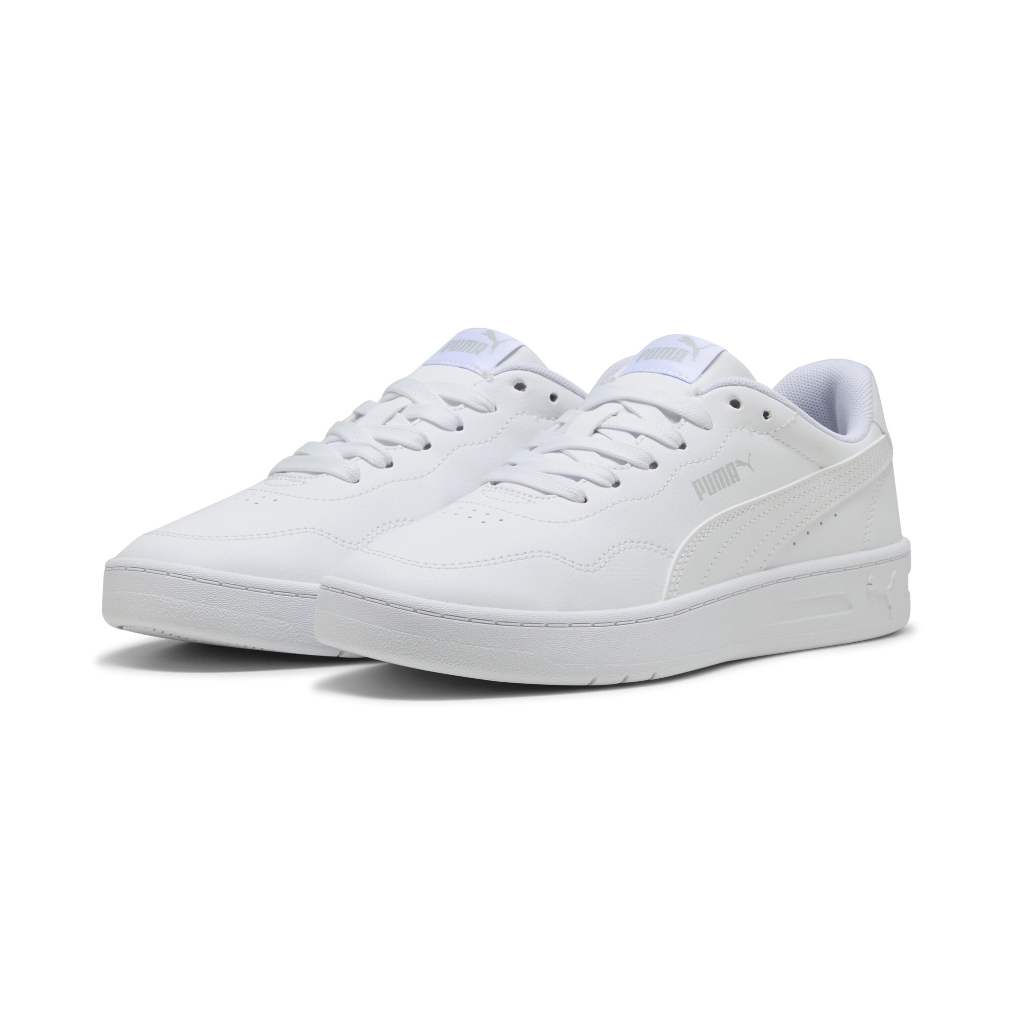 PUMA Court Lally sneakers voor Dames, Grijs/Wit, Maat 42,5 thumbnail 6