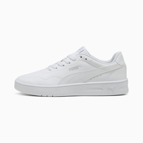 Court Lally Sneakers Women, PUMA White-PUMA White-Cool Light Gray, large-ZAF