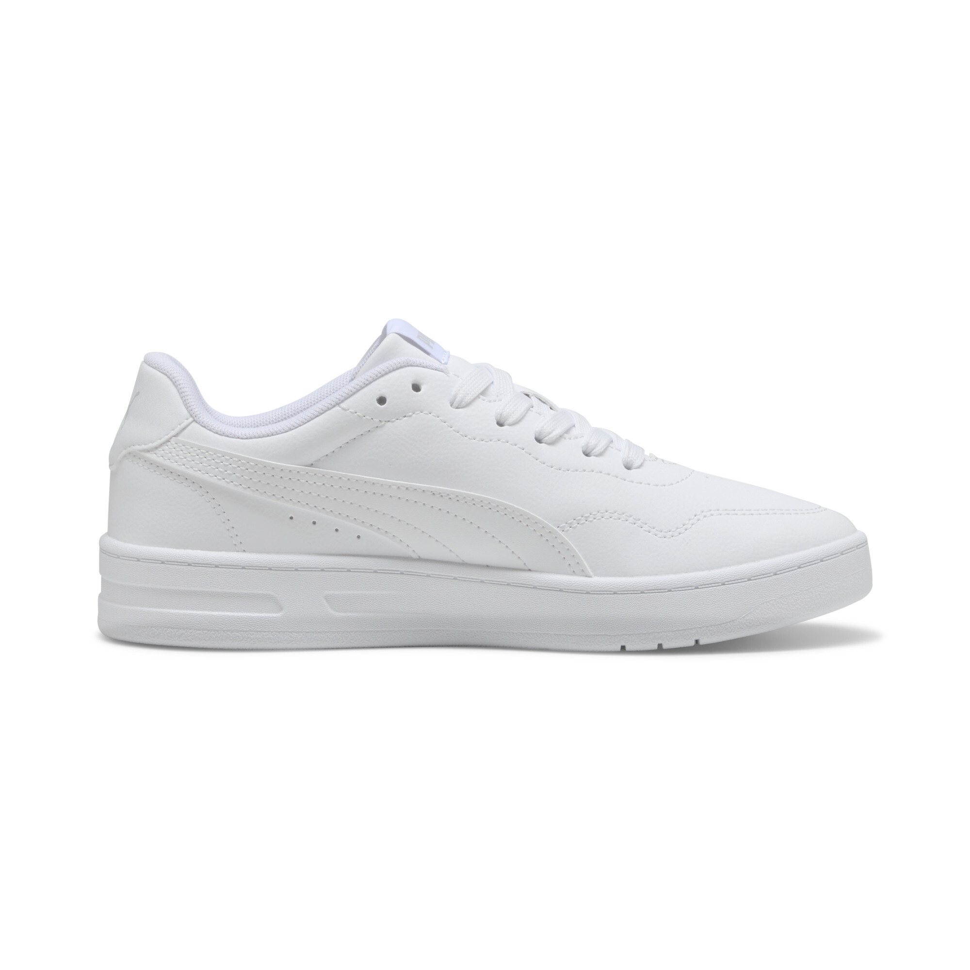 PUMA Court Lally sneakers voor Dames, Grijs/Wit, Maat 42,5 thumbnail 3