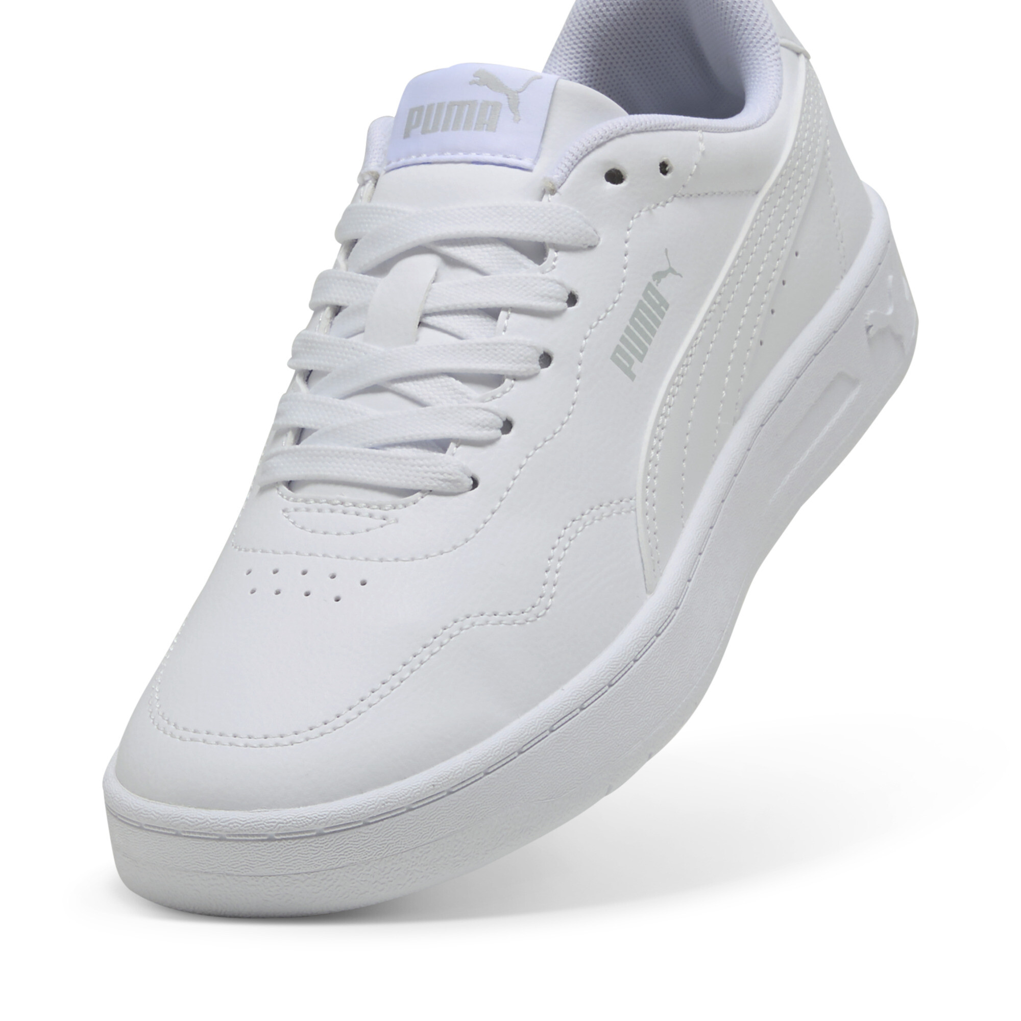 PUMA Court Lally sneakers voor Dames, Grijs/Wit, Maat 42,5 thumbnail 2