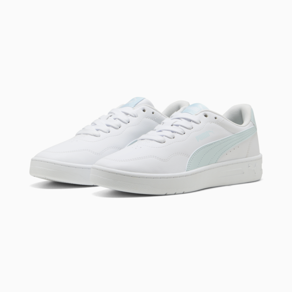 Court Lally Sneakers Women, PUMA White-Sea Glass, large-ZAF
