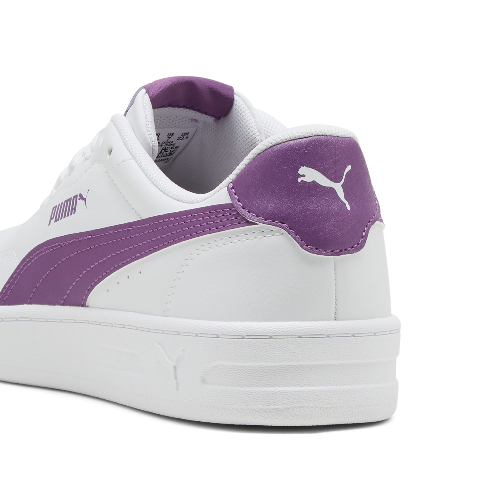 PUMA Court Lally sneakers voor Dames, Wit, Maat 37 thumbnail 5
