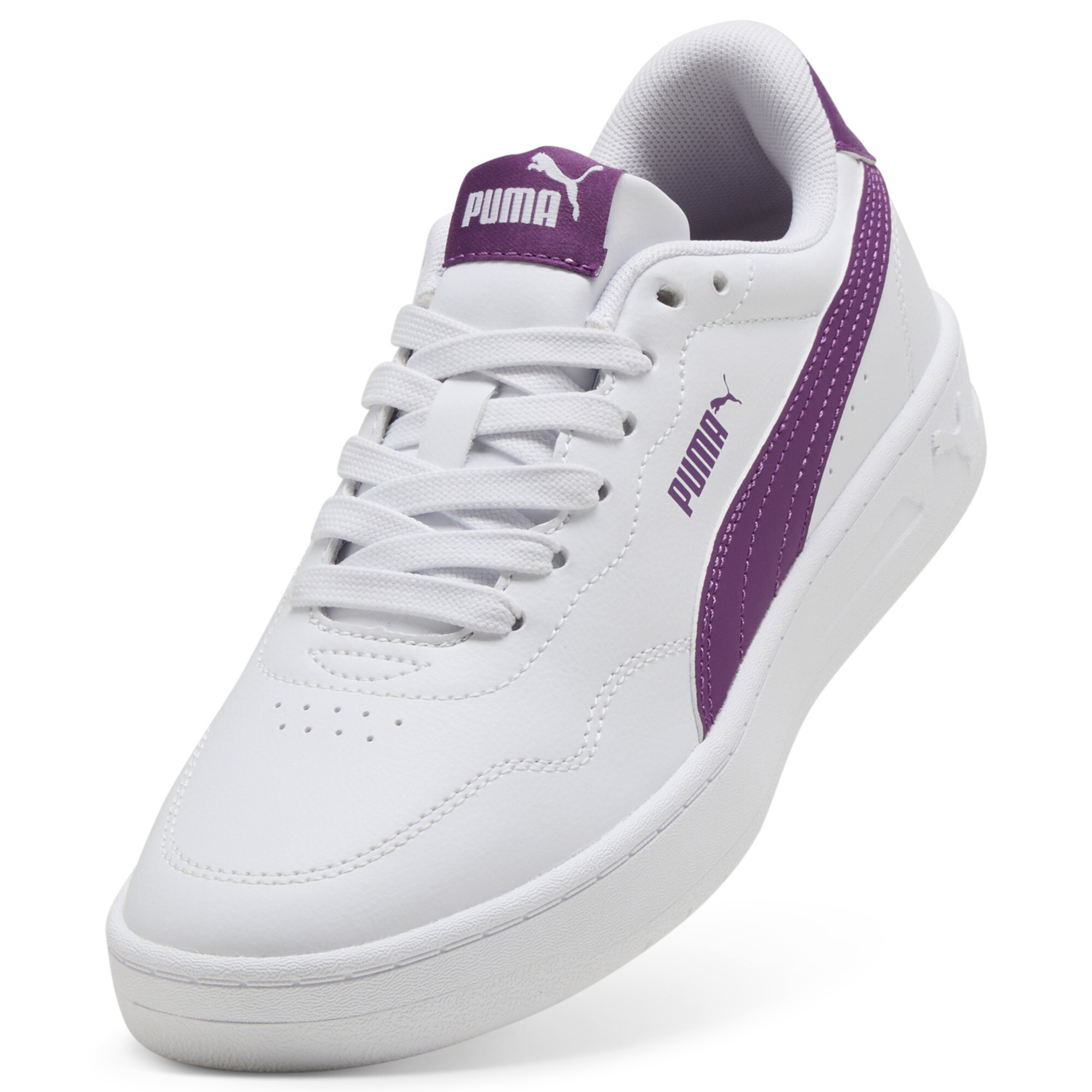 PUMA Court Lally sneakers voor Dames, Wit, Maat 37 thumbnail 2