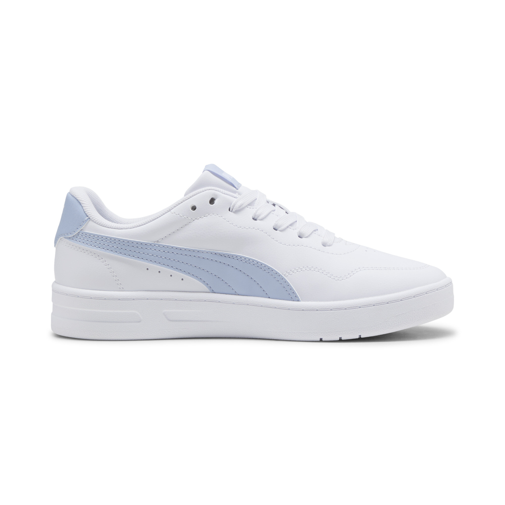 PUMA Court Lally sneakers voor Dames, Blauw/Wit, Maat 42 thumbnail 3