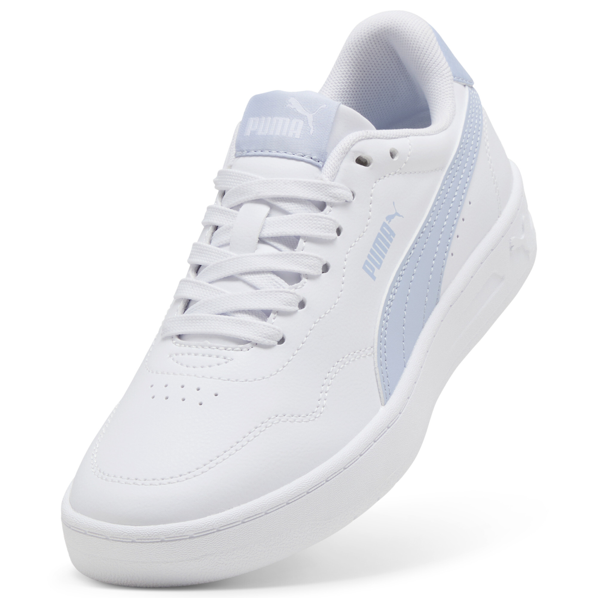 PUMA Court Lally sneakers voor Dames, Blauw/Wit, Maat 42 thumbnail 2