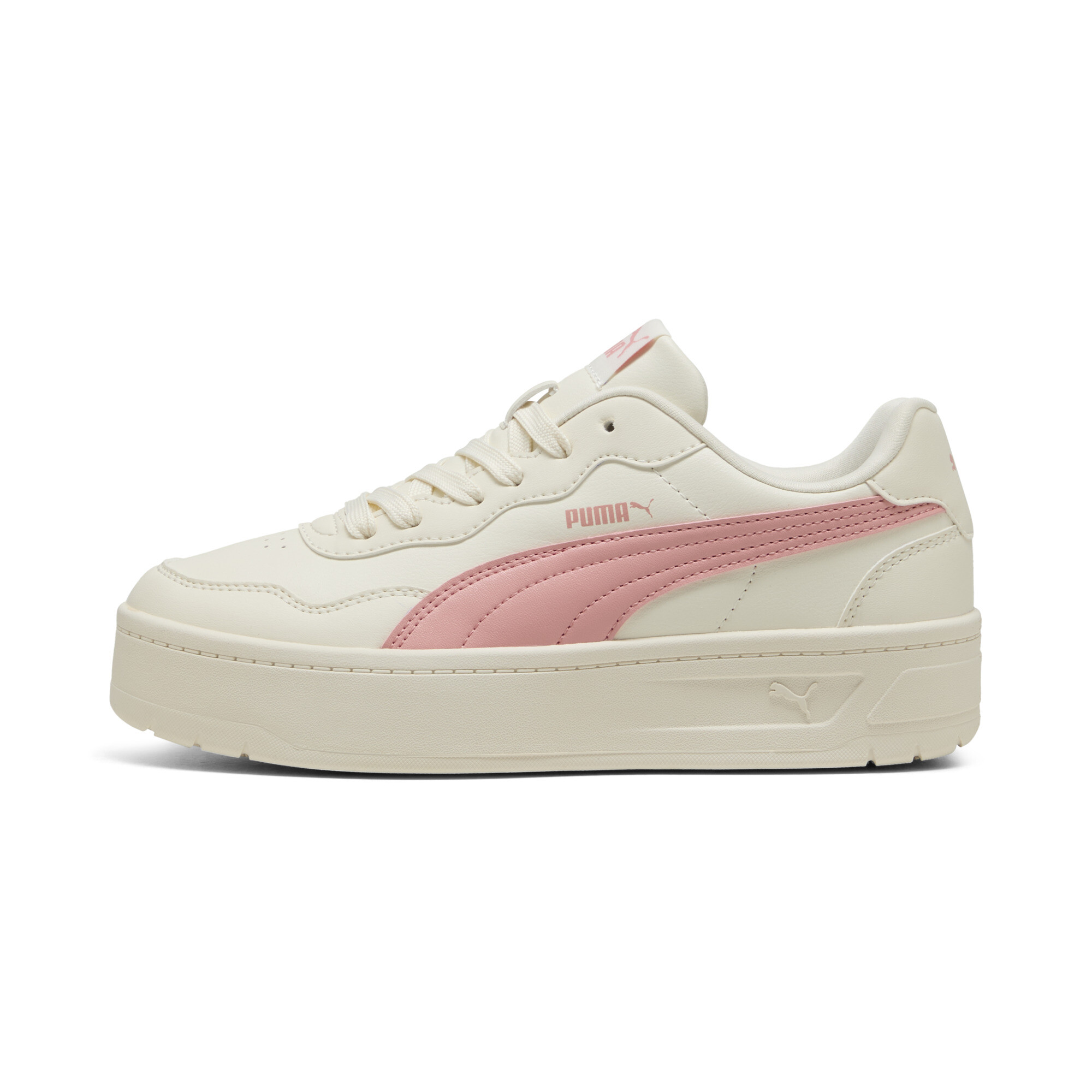 White - Frosted Ivory/Pink Fruit