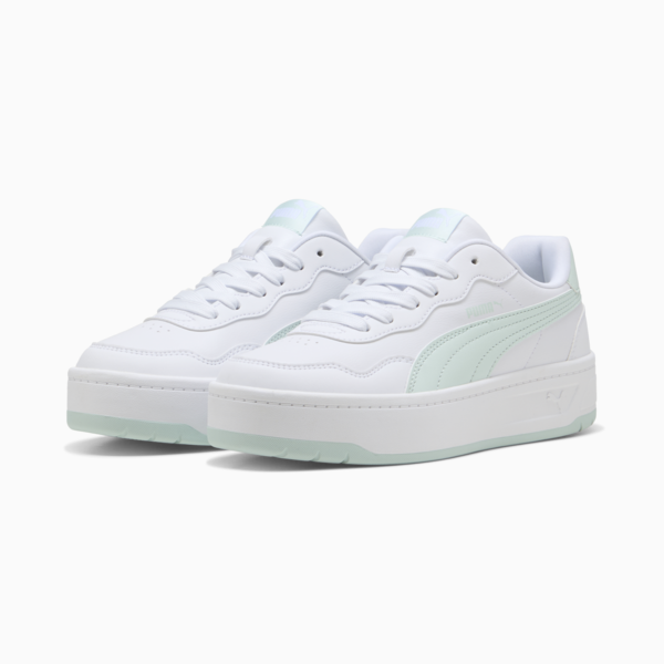 Court Lally Skye Sneakers Women, PUMA White-Peaceful Blue, large-MEX