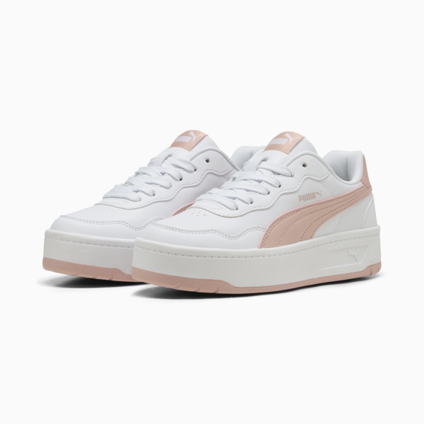 Court Lally Skye Sneakers Women, PUMA White-Rose Quartz, large-MEX