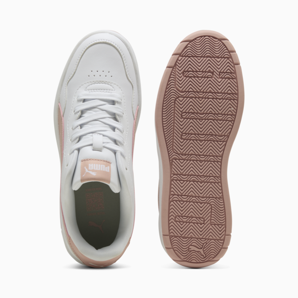 Court Lally Skye Sneakers Women, PUMA White-Rose Quartz, large-MEX