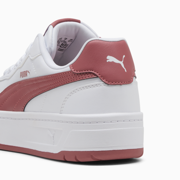 Court Lally Skye Sneakers Women, PUMA White-Exotic Red, large-ZAF