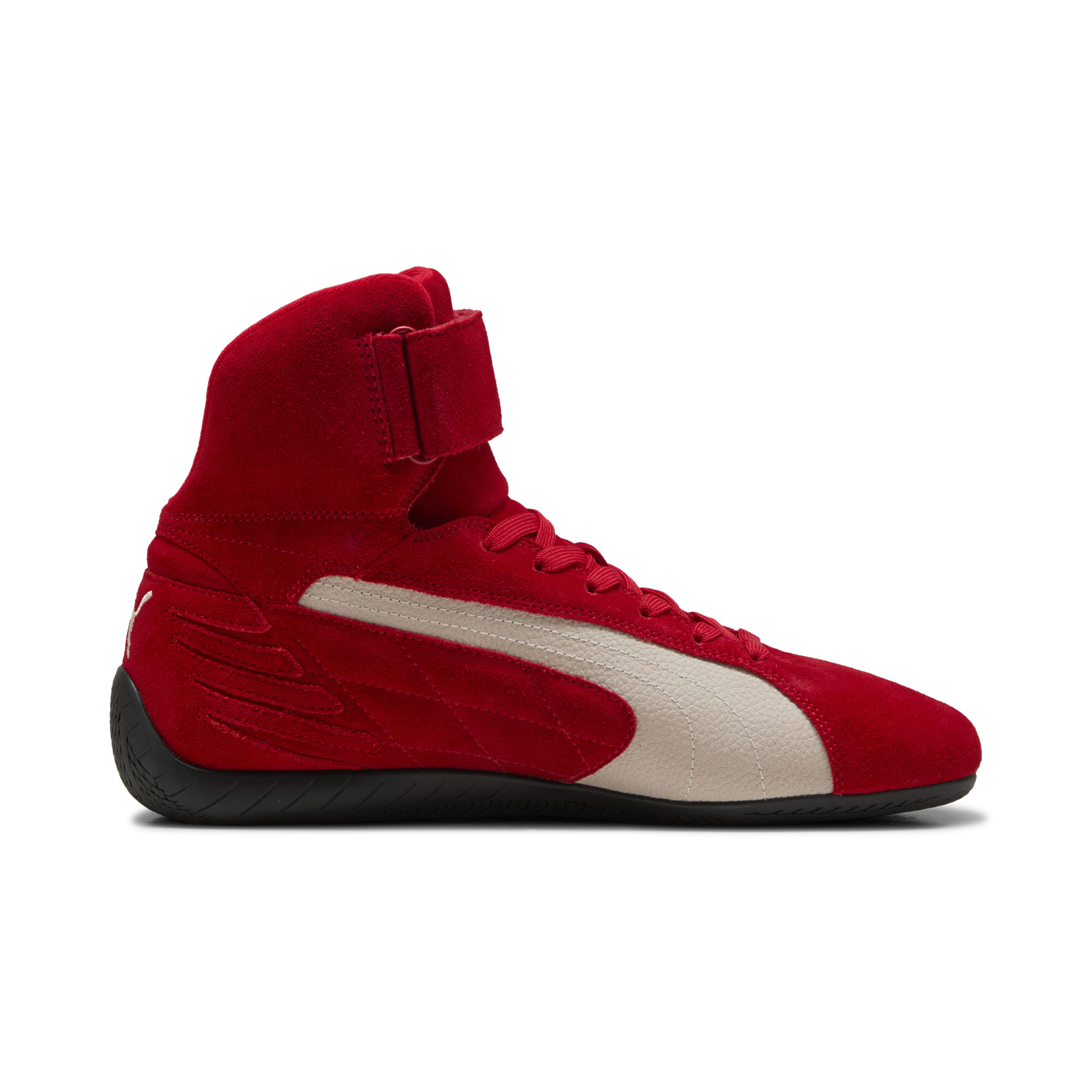 PUMA Speedcat Mid uniseks sneakers, Rood/Wit, Maat 45 thumbnail 3