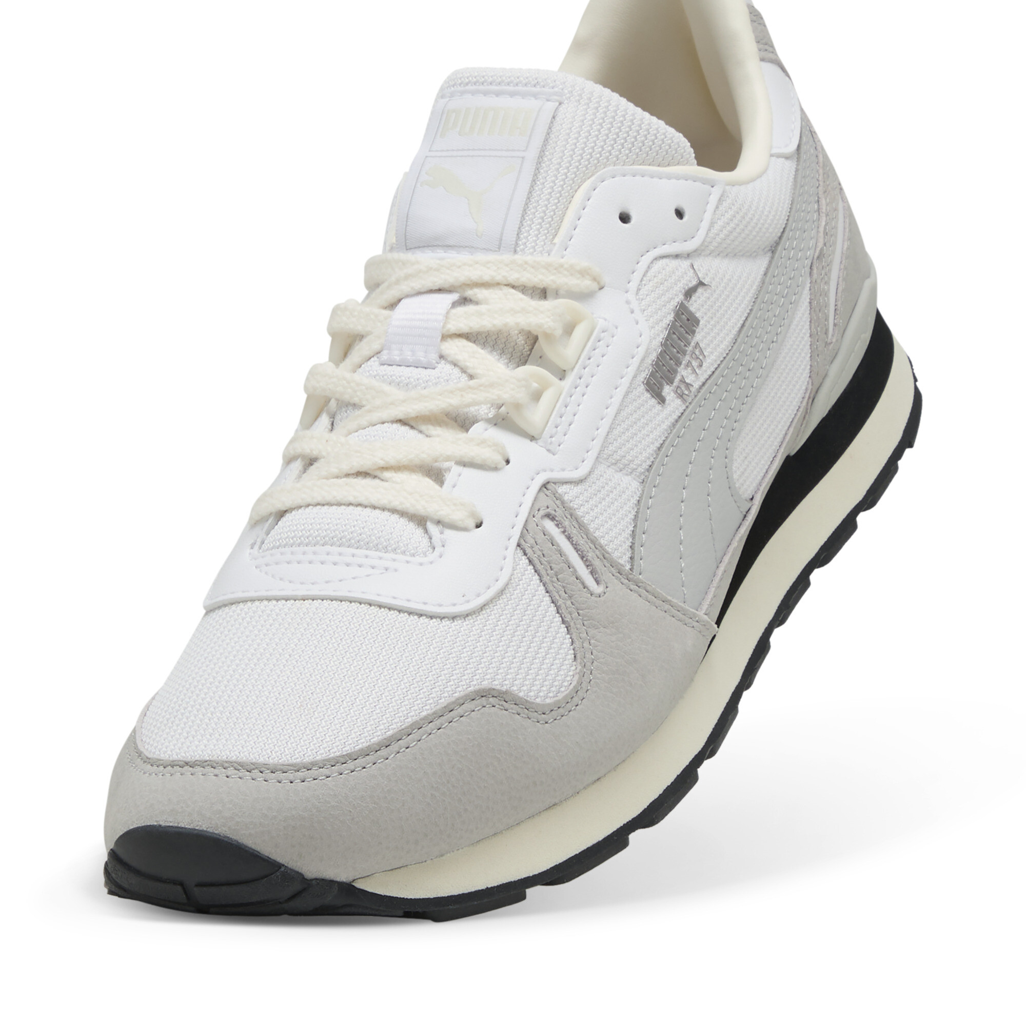 RX 737 B&B sneakers, Grijs/Wit, Maat 45 | PUMA