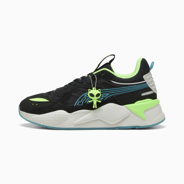 RS-X Alien Sneakers, PUMA Black-Tropical Blue, large-ZAF