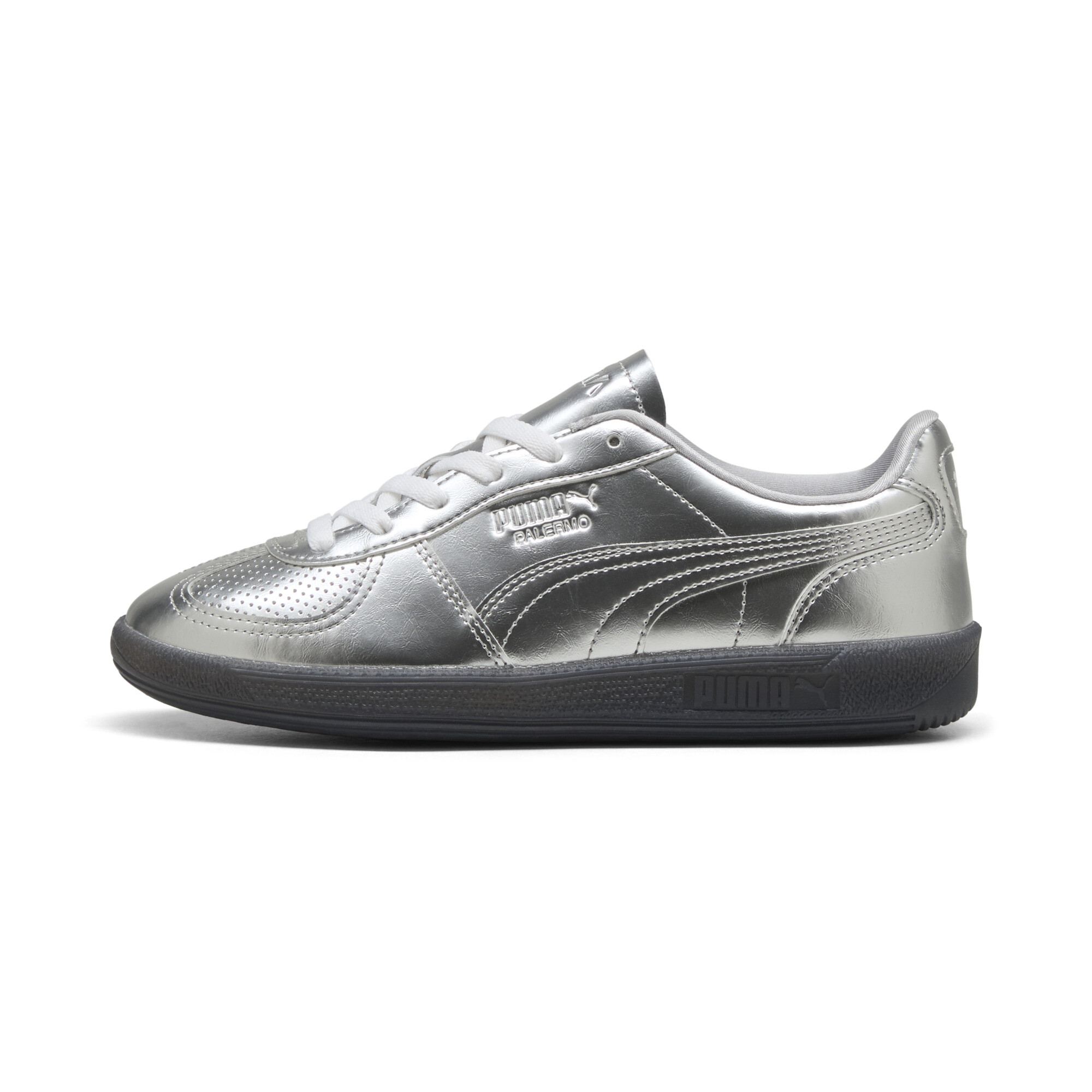 Puma Palermo Astro Escape Sneakers Damen Schuhe | Mit Colorful | Silver/Black | Größe: 37