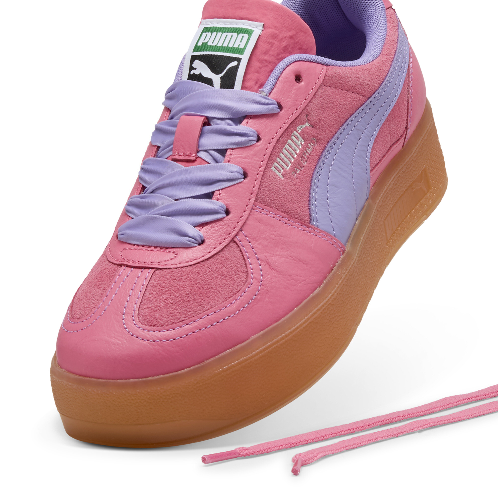 Palermo Elevata CF sneakers voor Dames, Roze, Maat 40,5 | PUMA