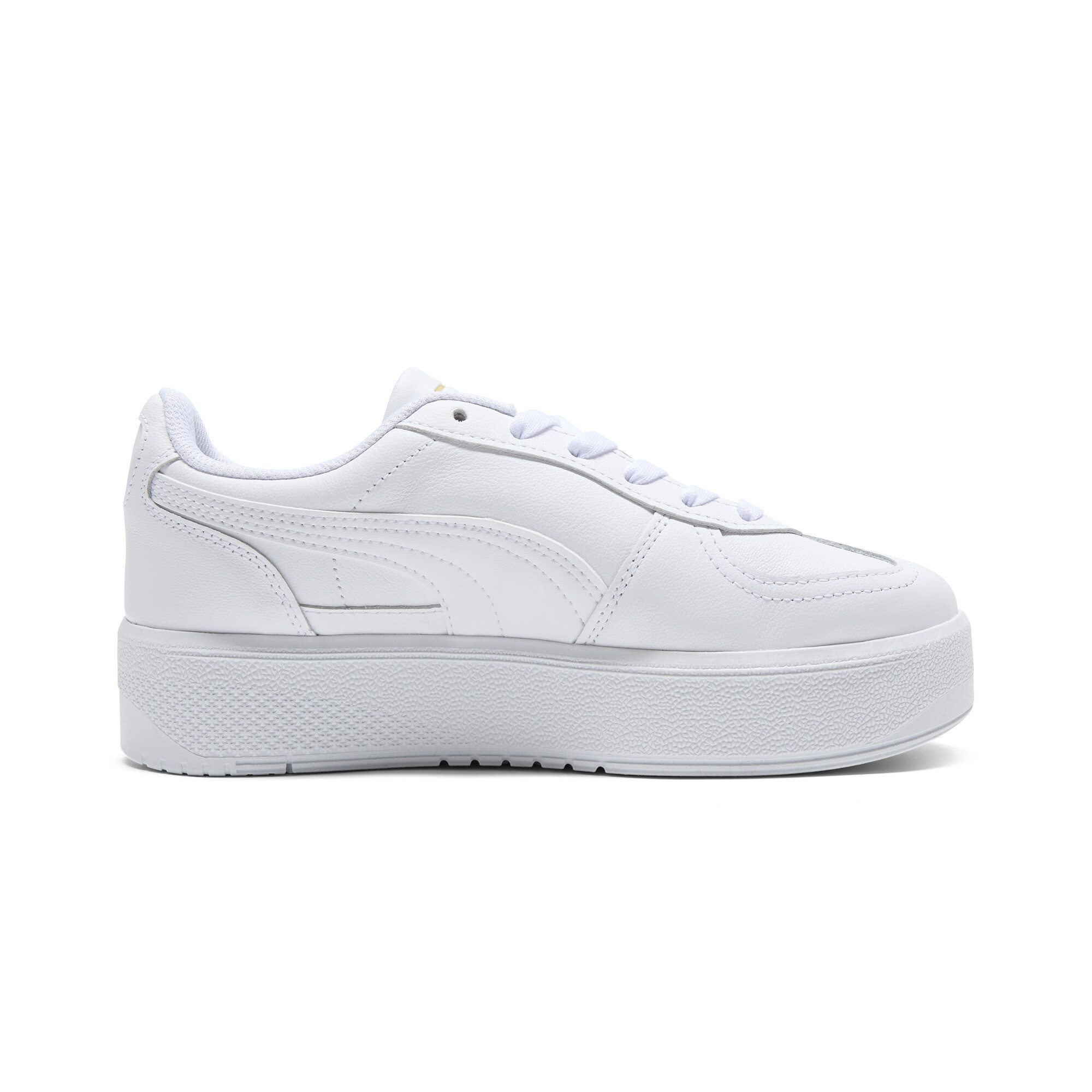 PUMA Palermo Elevata leren sneakers voor Dames, Wit, Maat 37 thumbnail 3