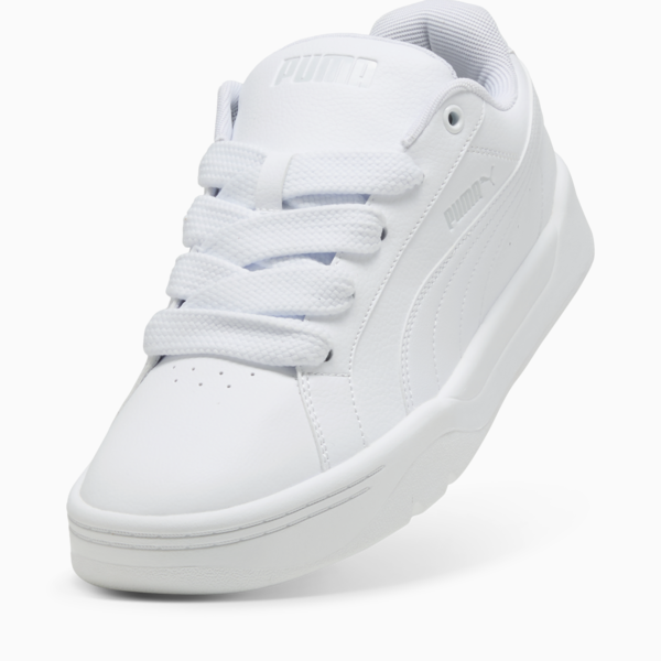 Park Lifestyle Easy Sneakers Unisex, PUMA White-PUMA White-Feather Gray, large-ZAF