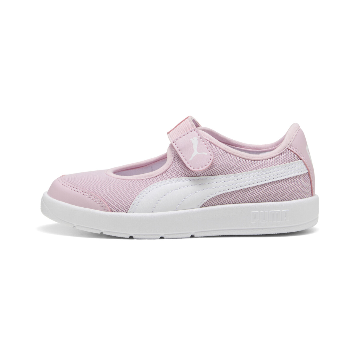 Courtflex v3 Lina Sneakers Kids in Rose Mauve/White by PUMA, UK 1