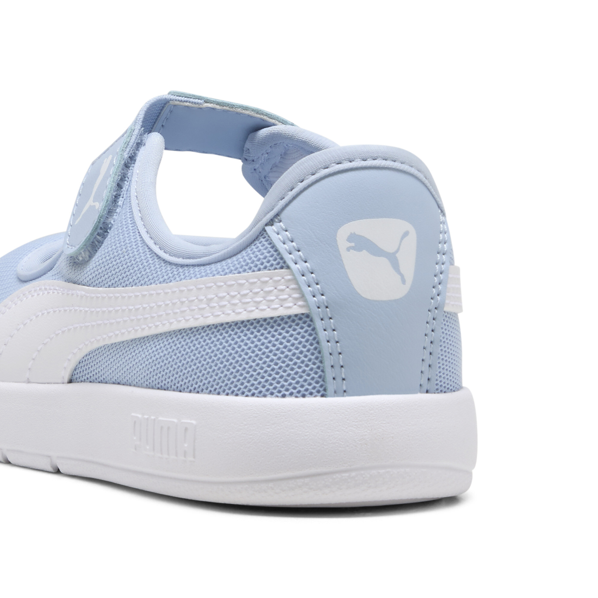 PUMA Courtflex v3 Lina V sneakers voor Dames, Wit, Maat 31 thumbnail 5