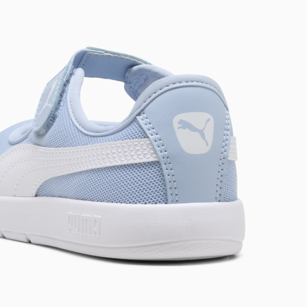 Balerinas Courtflex v3 Lina para niñas, Haute Tropic-PUMA White, large-MEX
