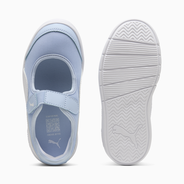 Balerinas Courtflex v3 Lina para niñas, Haute Tropic-PUMA White, large-MEX