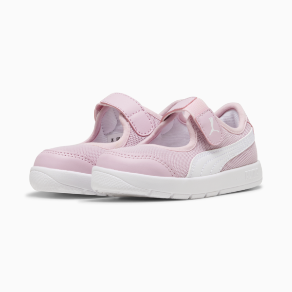 Tenis Courtflex V3 Lina V para niños, Rose Mauve-PUMA White, large-MEX