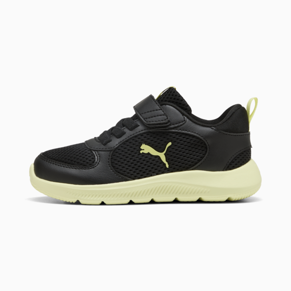 Puma Fun Racer 2 Sneakers Kids, PUMA Black-Fresh Yellow, large-ZAF
