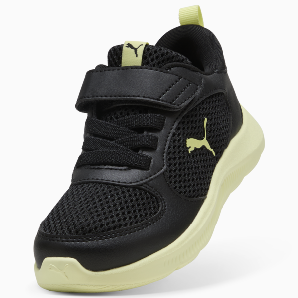 Puma Fun Racer 2 Sneakers Kids, PUMA Black-Fresh Yellow, large-ZAF