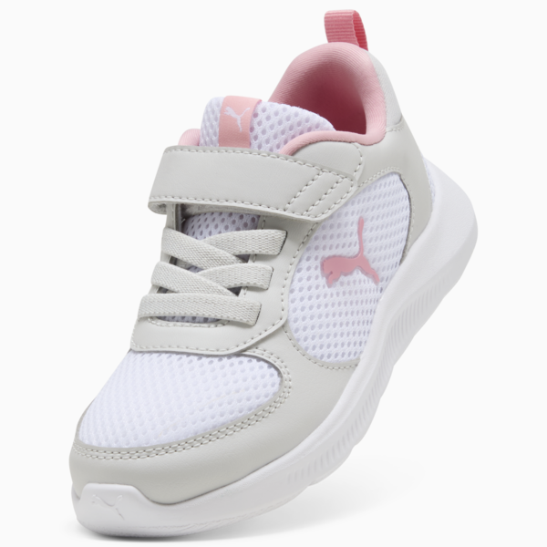 Puma Fun Racer 2 Sneakers Kids, PUMA White-Pinkscape-Glacial Gray, large-ZAF