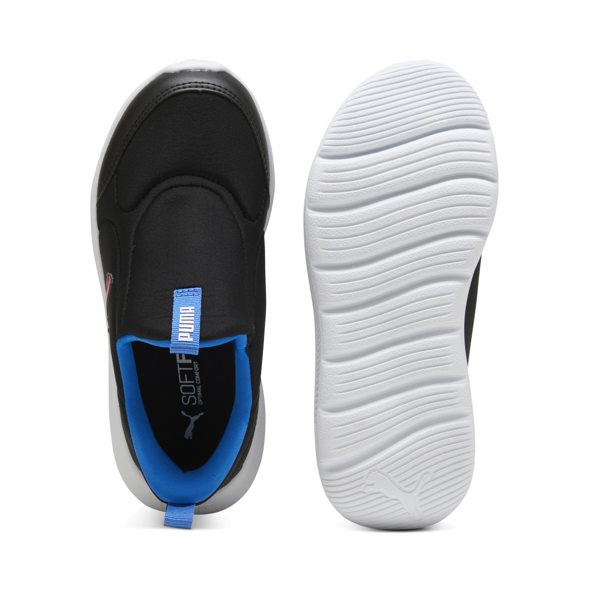 PUMA Fun Racer 2 SLIPTECH™ sneakers, Zwart/Rood, Maat 31 thumbnail 4