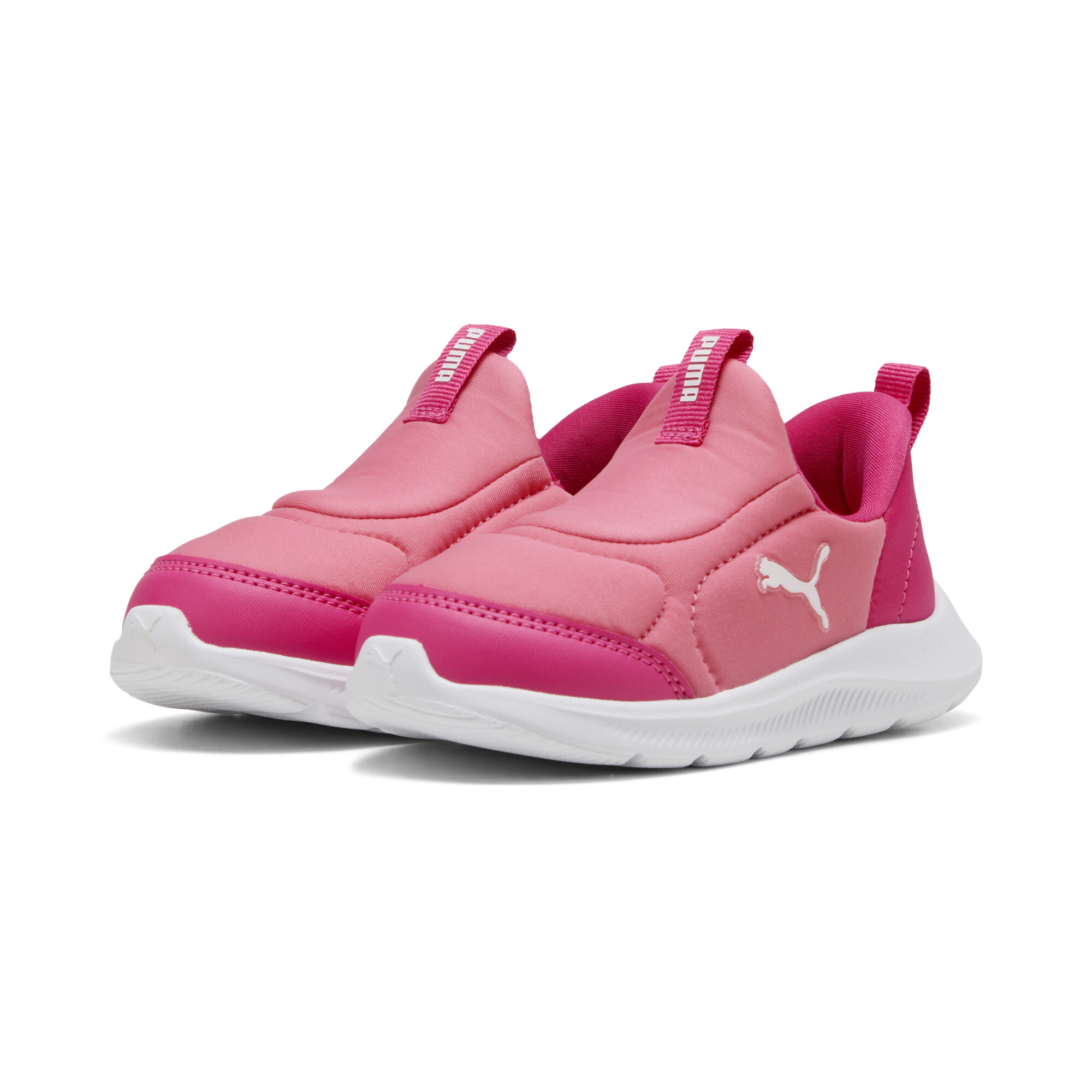 PUMA Fun Racer 2 SLIPTECHâ¢ schoenen, Roze/Wit, Maat 21 thumbnail 6