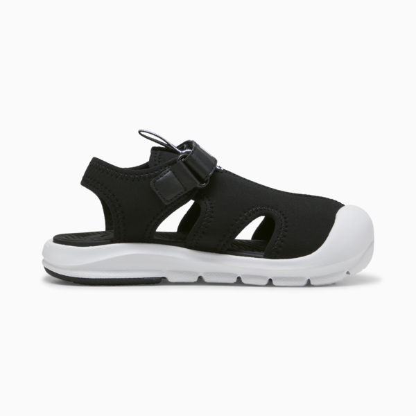 Sandalias Fun Racer para niños, PUMA Black-PUMA White, large-MEX
