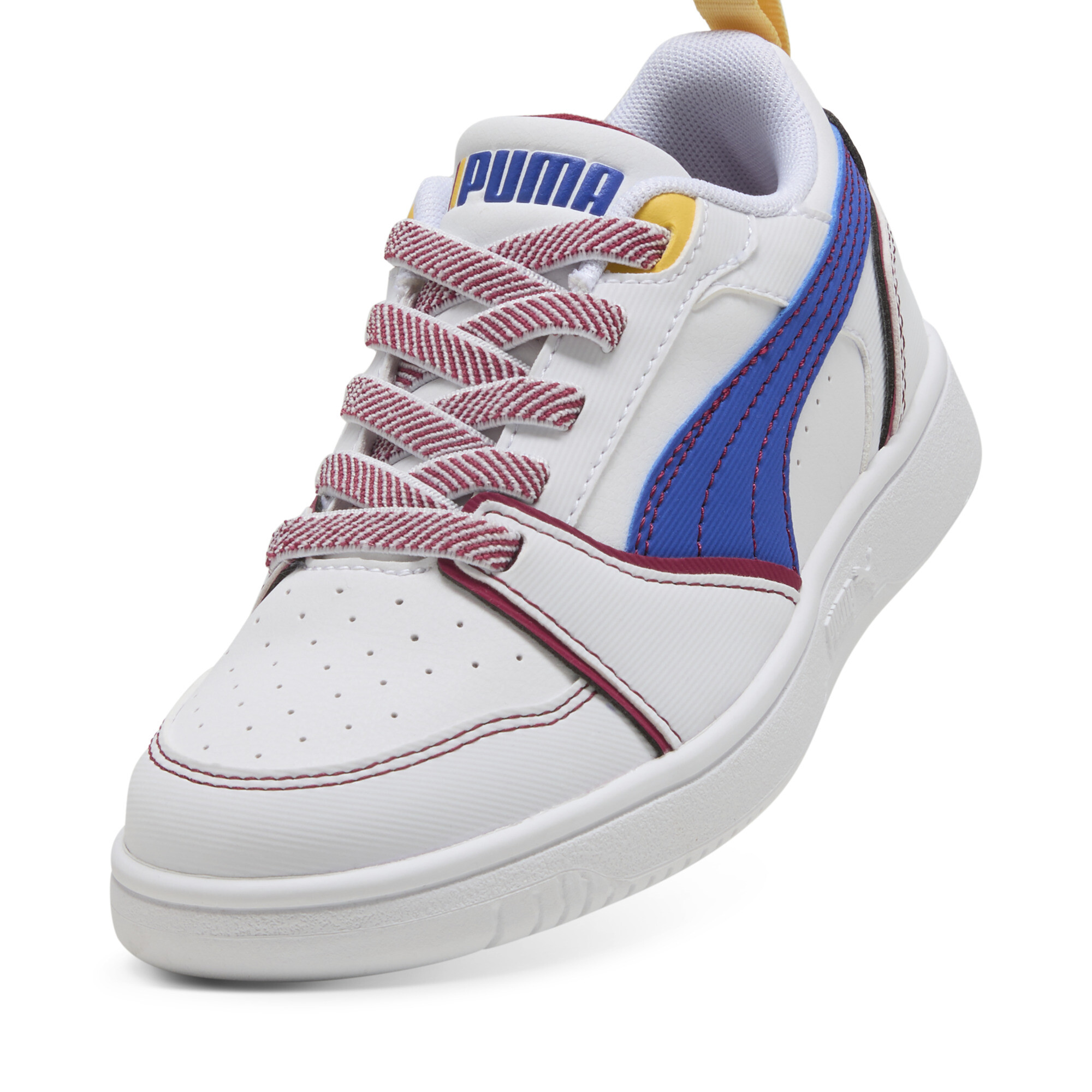 Puma Rebound V6 Starblitz sneakers, Blauw/Wit, Maat 34,5