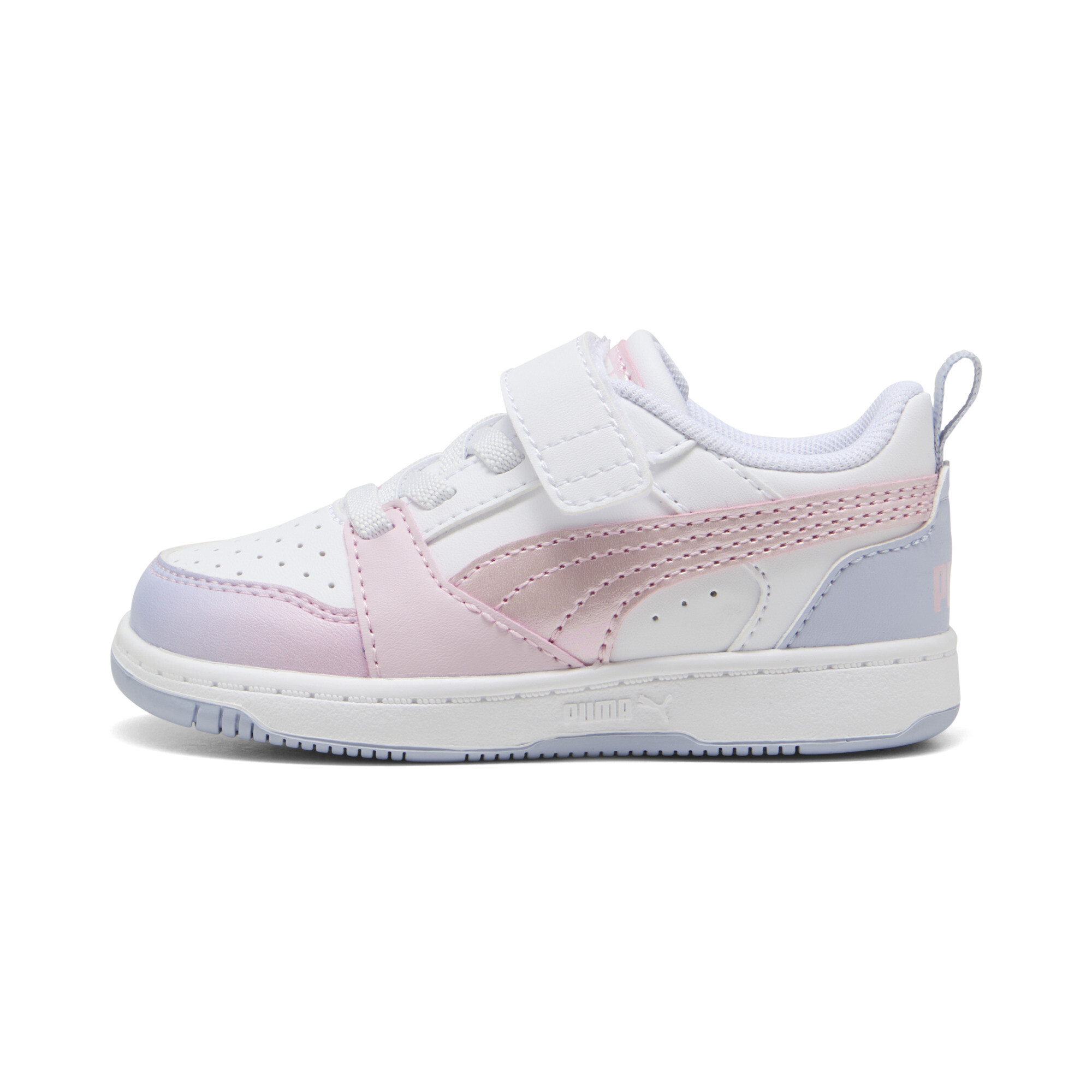 Puma Rebound V6 Lo Blurry Dreams Sneakers Kleinkinder Schuhe Für Damen | Mit Colorful | White/Cool Weather/Rose Mauve | ...