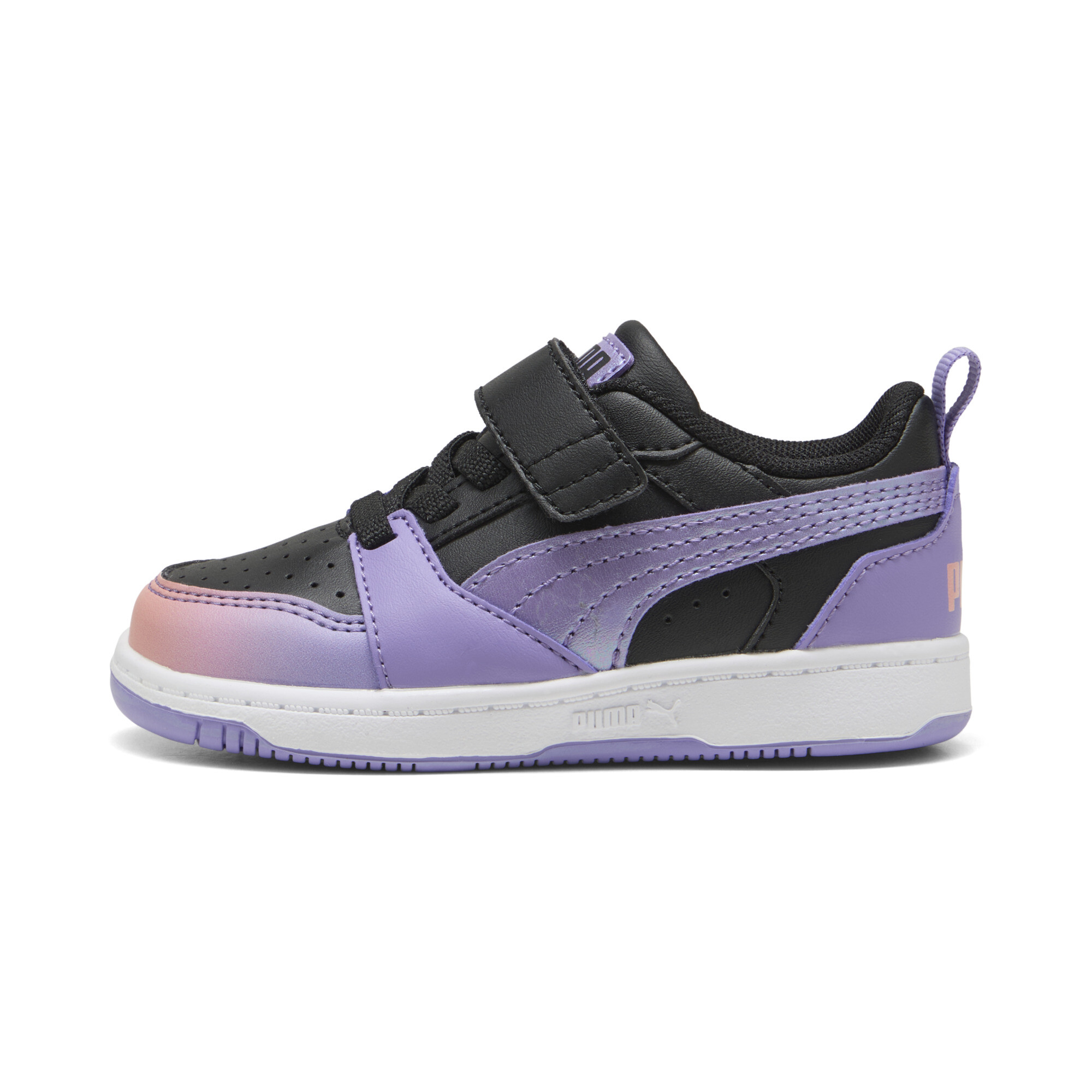 Puma Rebound V6 Lo Blurry Dreams Sneakers Kleinkinder Schuhe Für Damen | Mit Colorful | Black/Pink Fruit/Lavender Alert ...