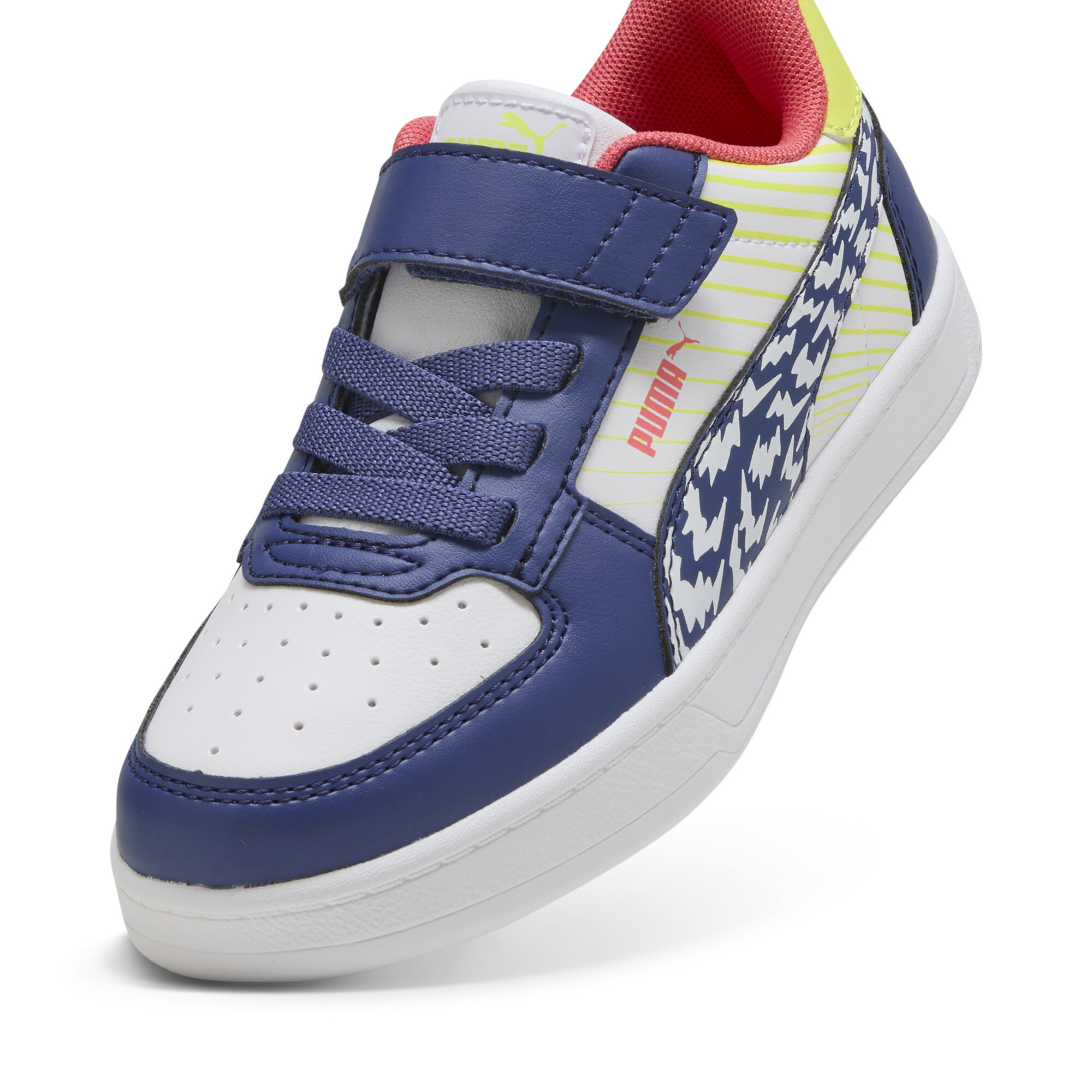 PUMA Caven 2.0 Poised 2 Race sneakers, Blauw/Wit, Maat 28