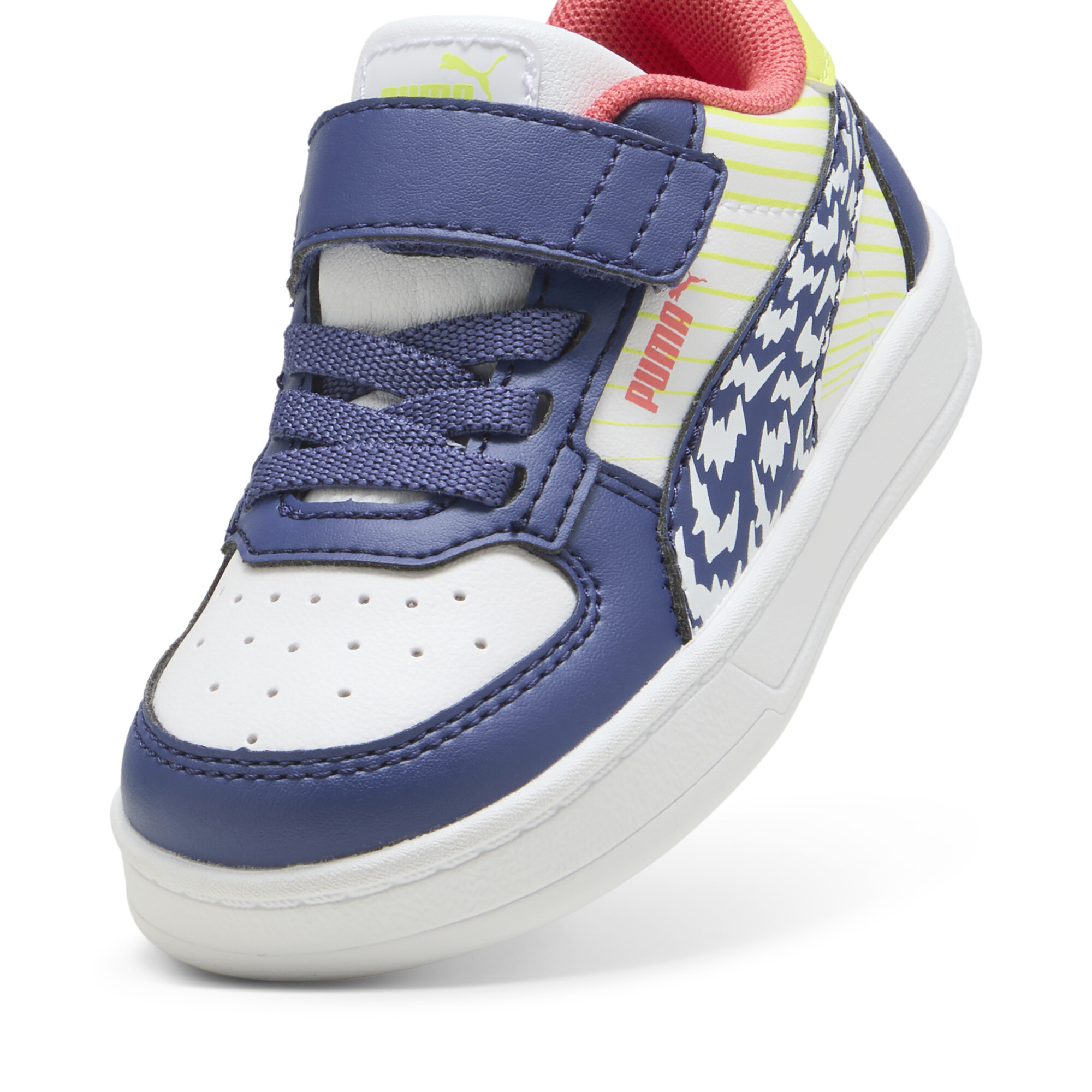 Puma Caven 2.0 Poised 2 race sneakers, Blauw/Wit, Maat 25