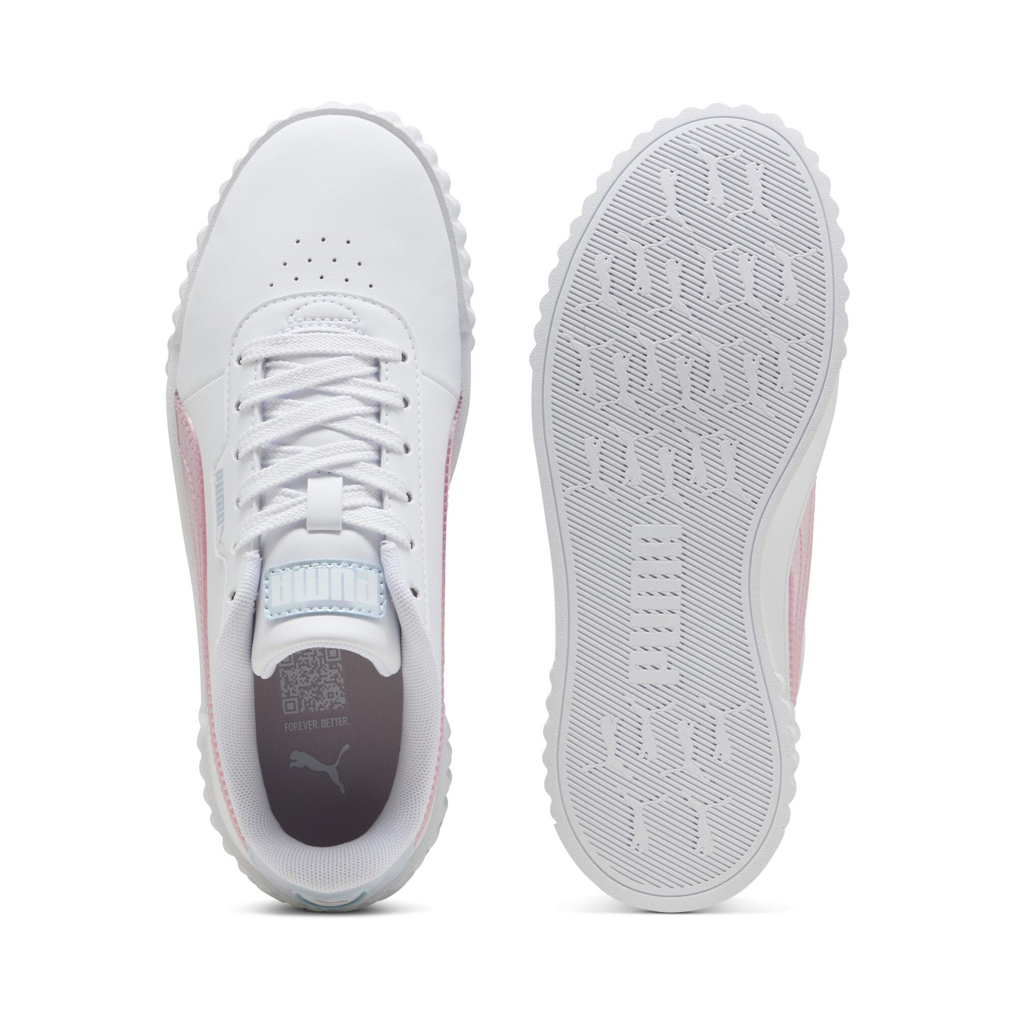 PUMA Carina 3.0 Blurry Dreams Big Kids' Sneakers - Picture 8 of 10