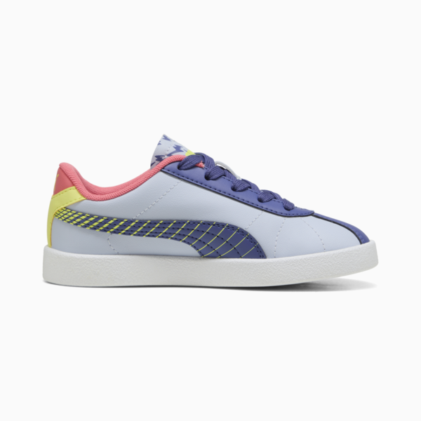 PUMA Club II Poised 2 Race Sneakers Kids, Cool Weather-Blue Crystal-Lemon Sherbert, large-ZAF