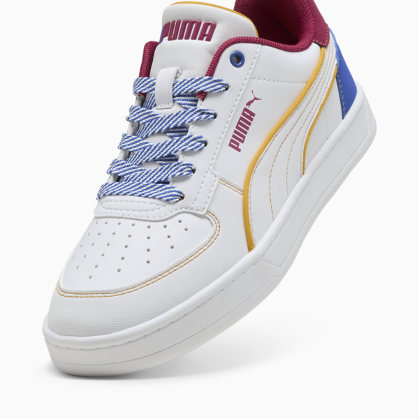 Caven 2.0 Starblitz Sneakers Youth, PUMA White-Vivid Blue-Port, large-ZAF