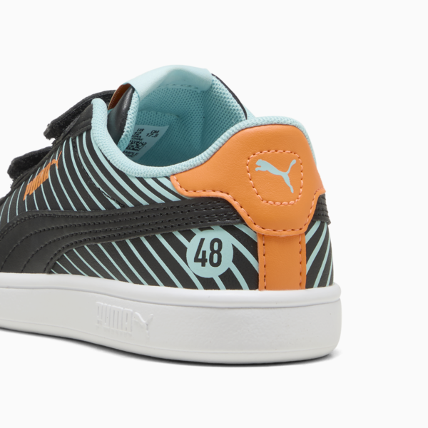 Smash 3.0 Poised 2 Race Sneakers Kids, PUMA Black-Safe Lake, large-ZAF