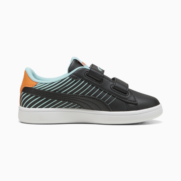Smash 3.0 Poised 2 Race Sneakers Kids, PUMA Black-Safe Lake, large-ZAF